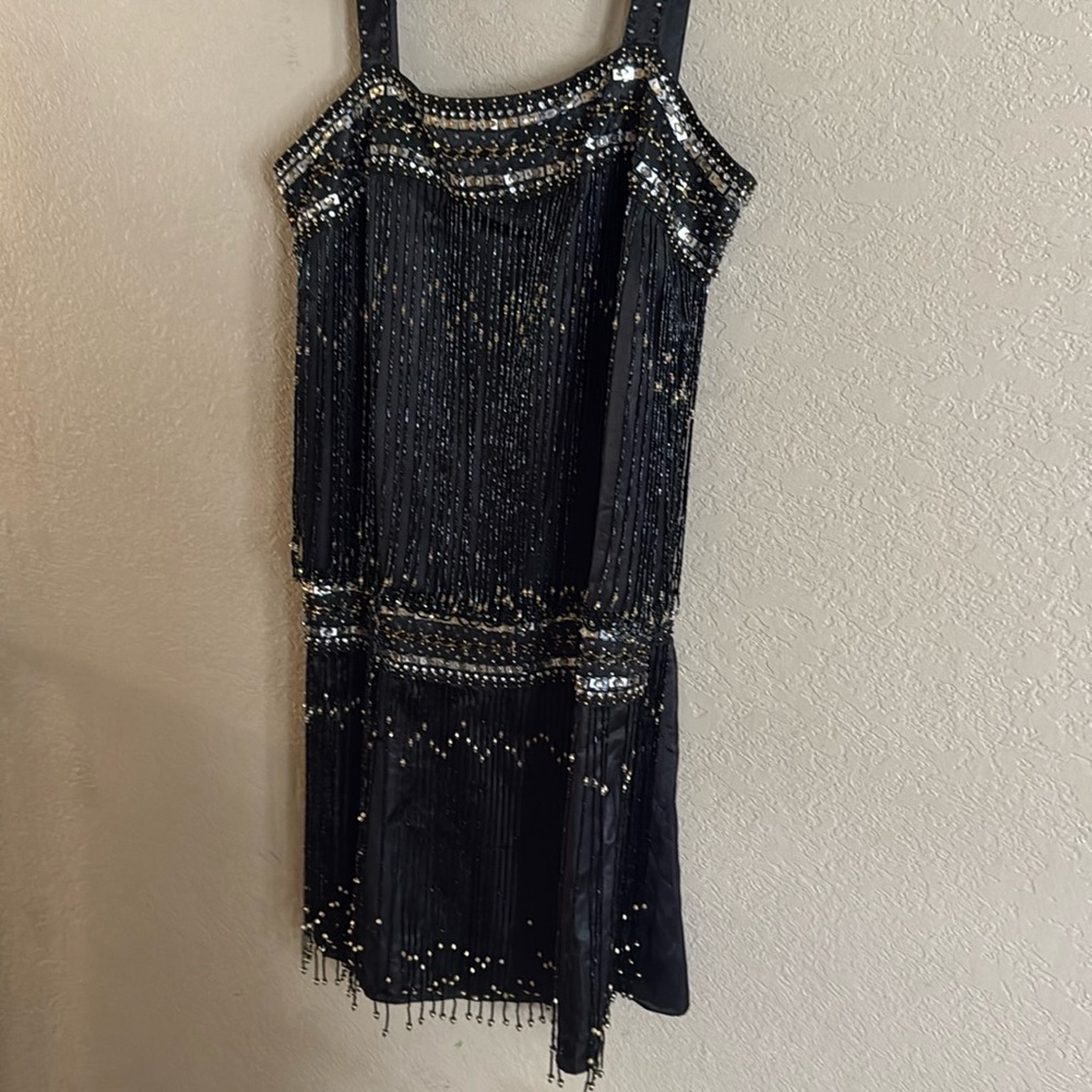 Great Gatsby vibe beaded dress